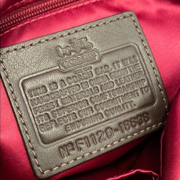 COACH Leopard Sequin Satchel  PRISTINE Condition - Picture 4 of 8